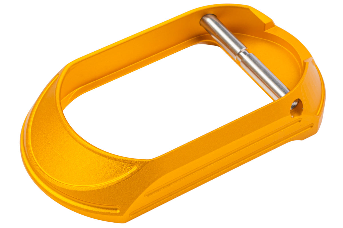 Dr. Black Aluminum Magwell Type C For Tokyo Marui Hi Capa GBB Airsoft - Gold (Polymer Grip / Dr.Blac