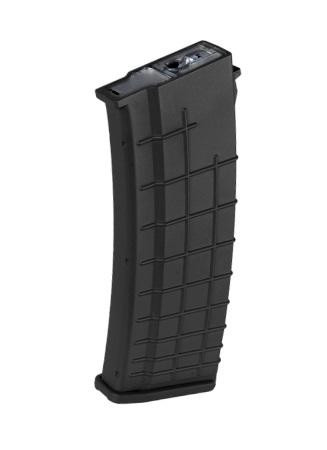 High Cap Magazine for Tactical AK by Lancer Tactical, 500 Rounds, Black