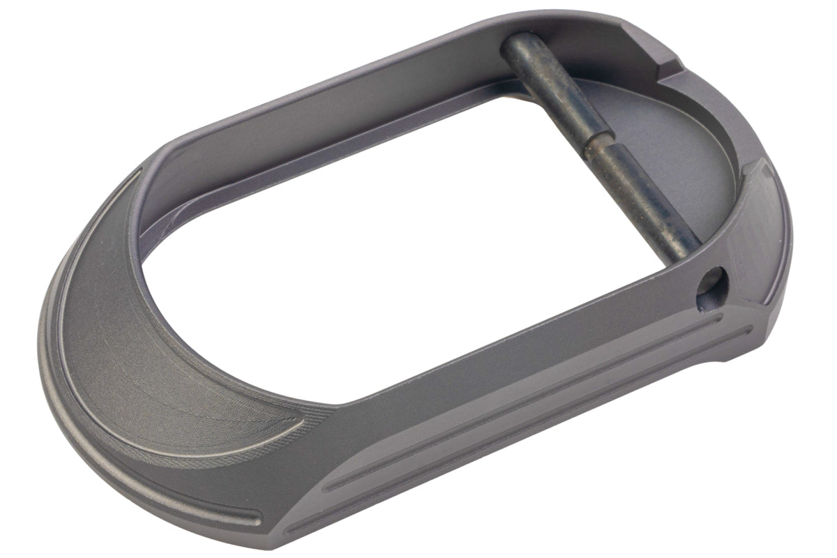 Dr. Black Aluminum Magwell Type C For Tokyo Marui Hi Capa GBB Airsoft - Grey (Polymer Grip / Dr.Blac