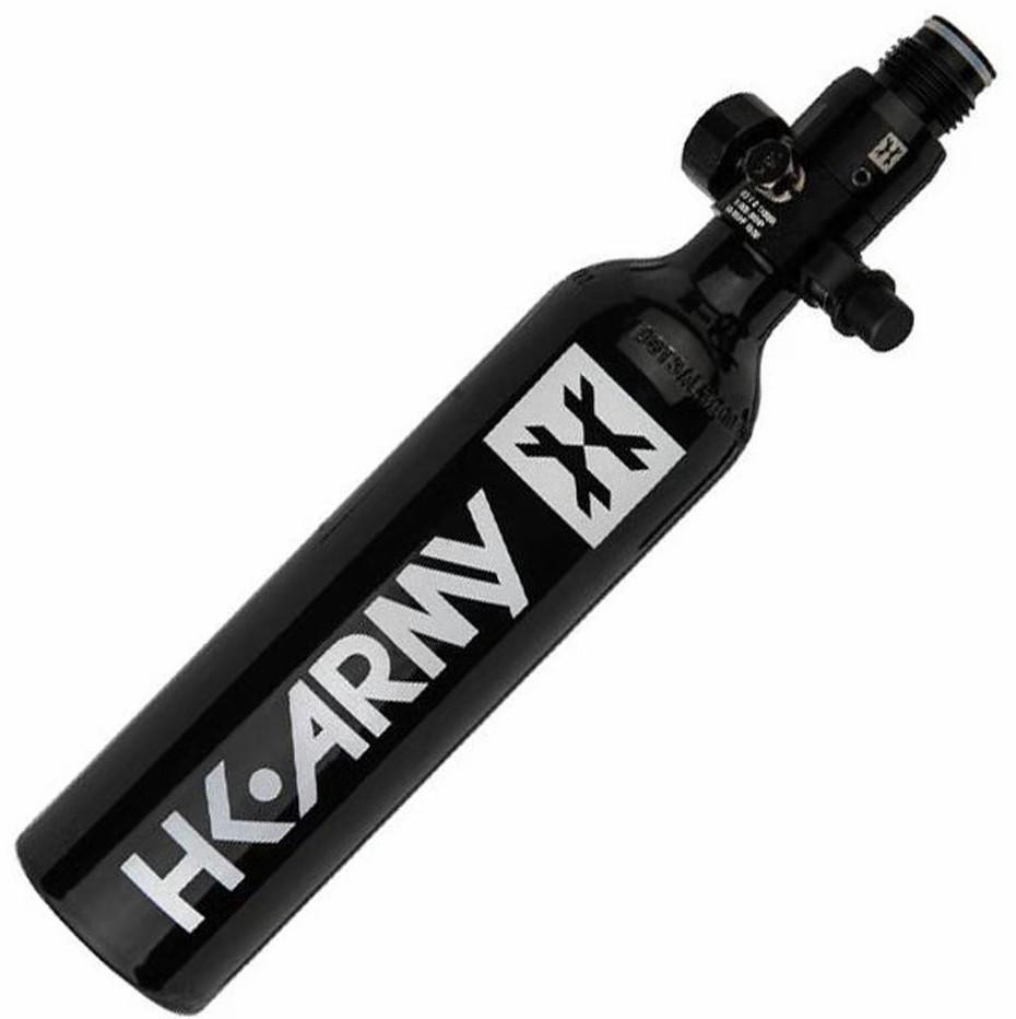 HK Army 13ci 3000psi Aluminum HPA Tank w/ Regulator, Black