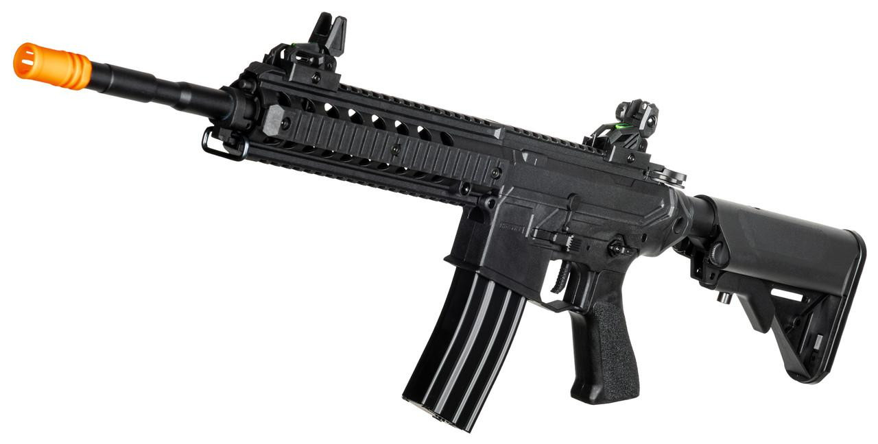 HK Army Hostile AEG Fuze L High Velocity Airsoft Rifle, Black