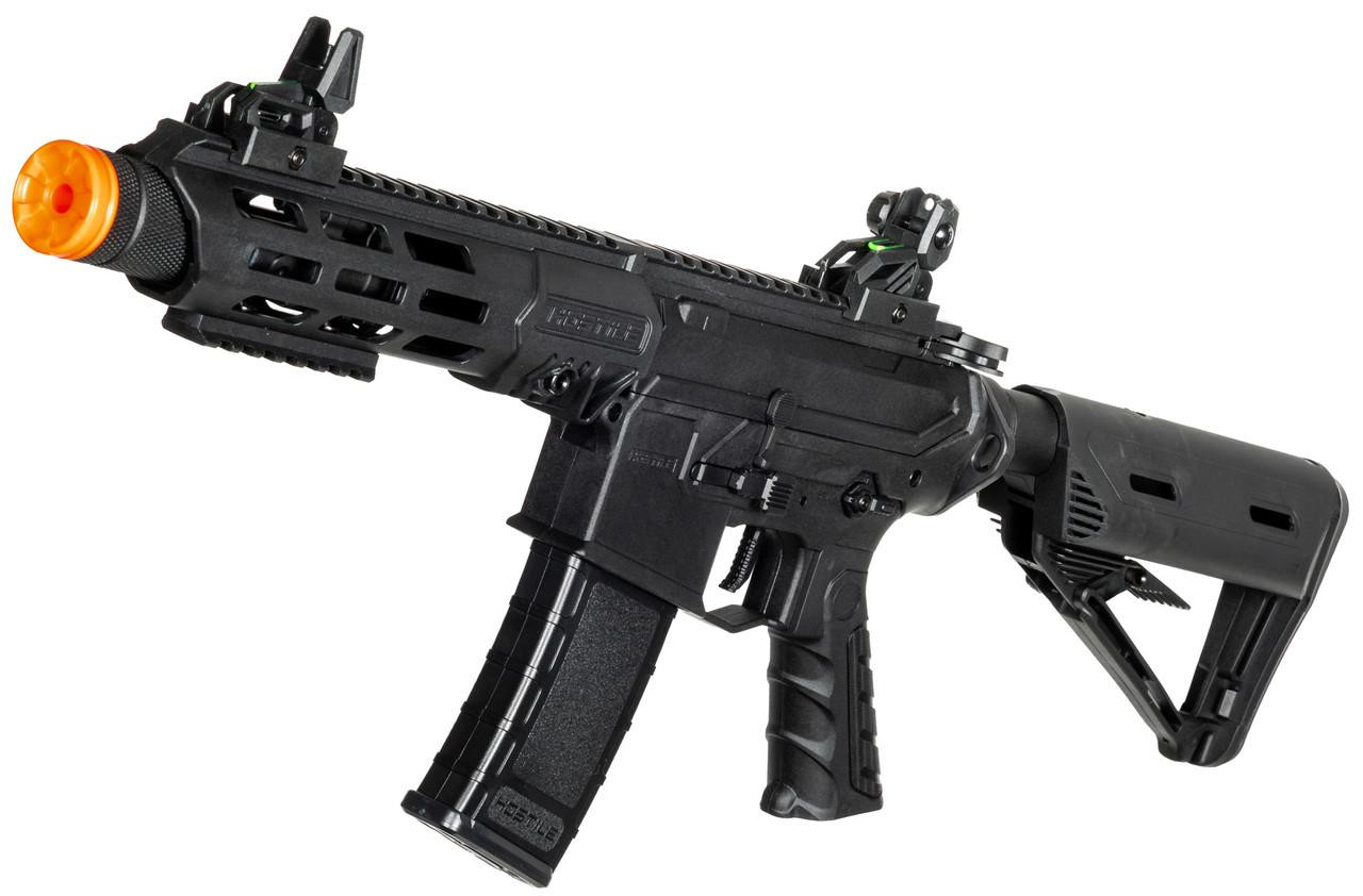 HK Army Hostile AEG Raze Carbine Airsoft Rifle, Black