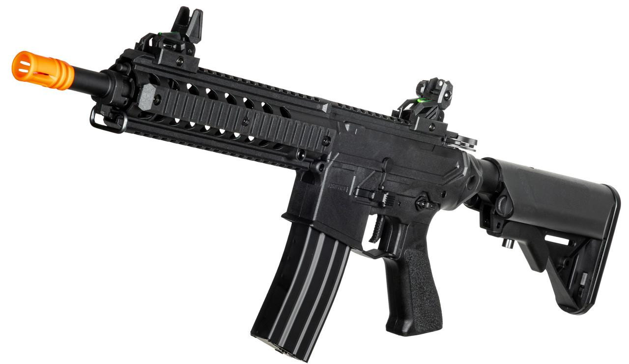 HK Army Hostile AEG Fuze M Airsoft Rifle, Black