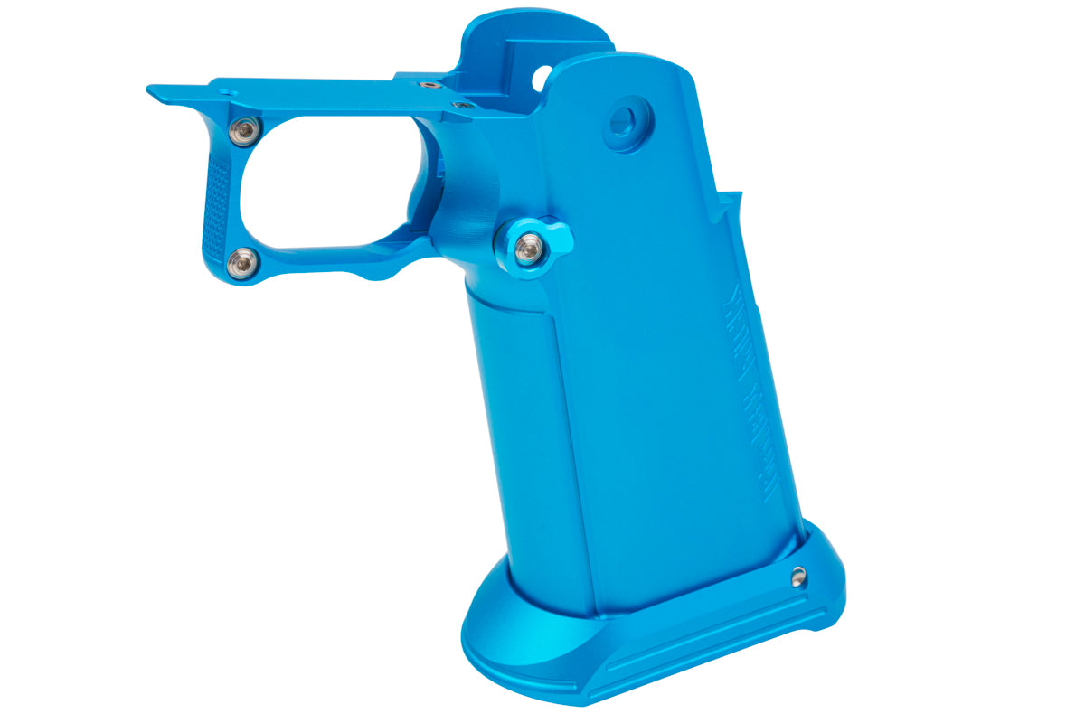 Dr. Black Aluminum Grip For Tokyo Marui Hi Capa GBB Airsoft (Type CLEAN/ Aqua)