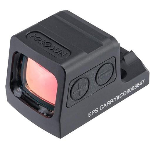 HOLOSUN EPS Carry Compact Reflex Sight, Green 6, Black