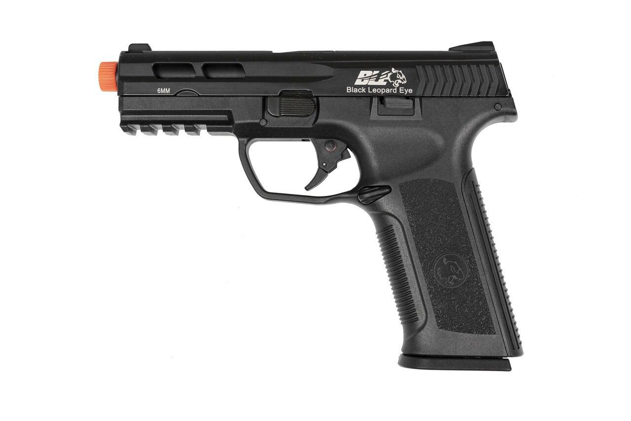ICS BLE-XAE Gas Blowback Airsoft Pistol, Black