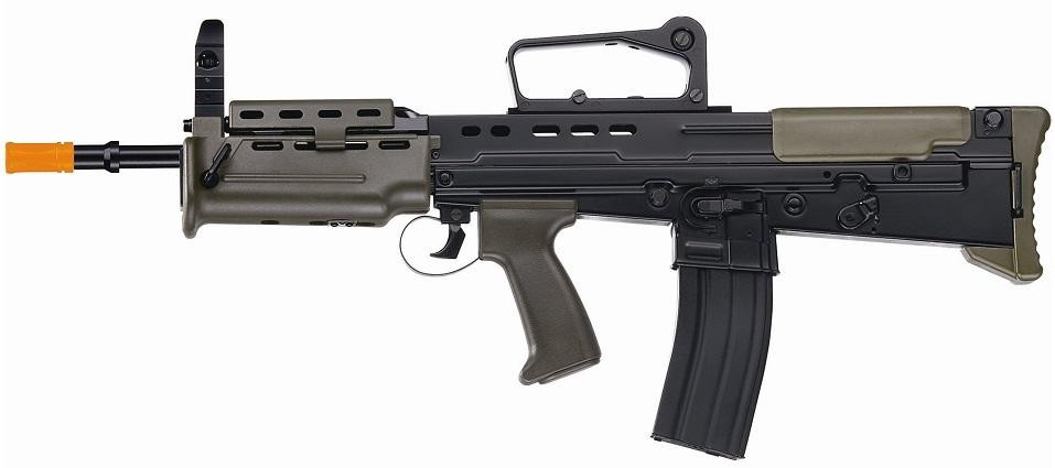 ICS L85 Carbine Airsoft Rifle, Two-Tone