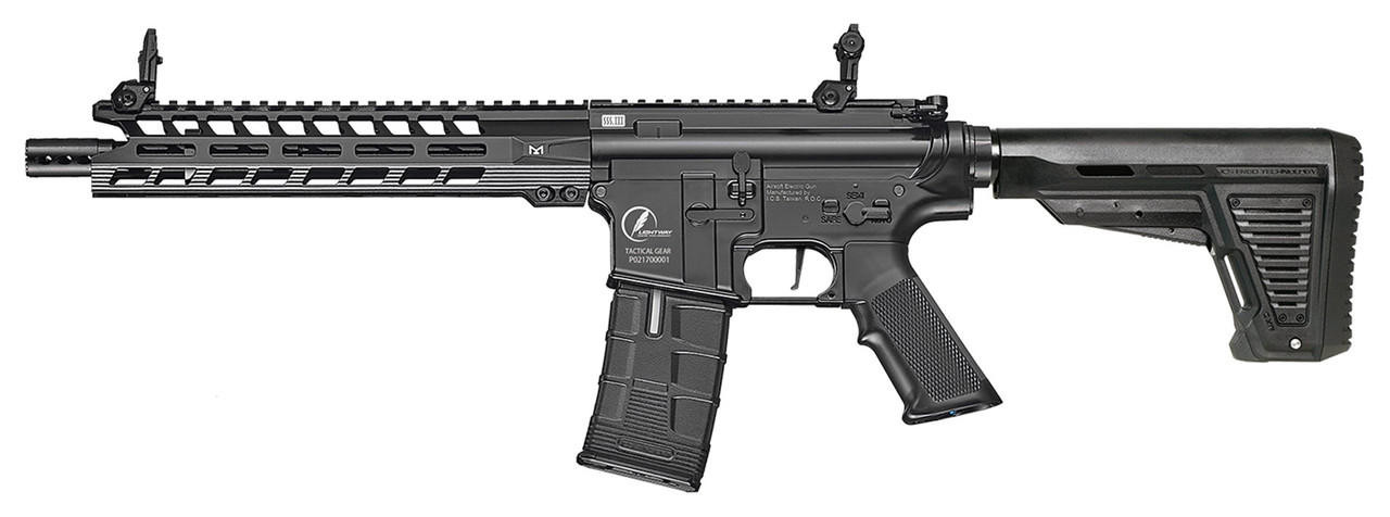 ICS Lightway Peleador III SSS Airsoft AEG, Black