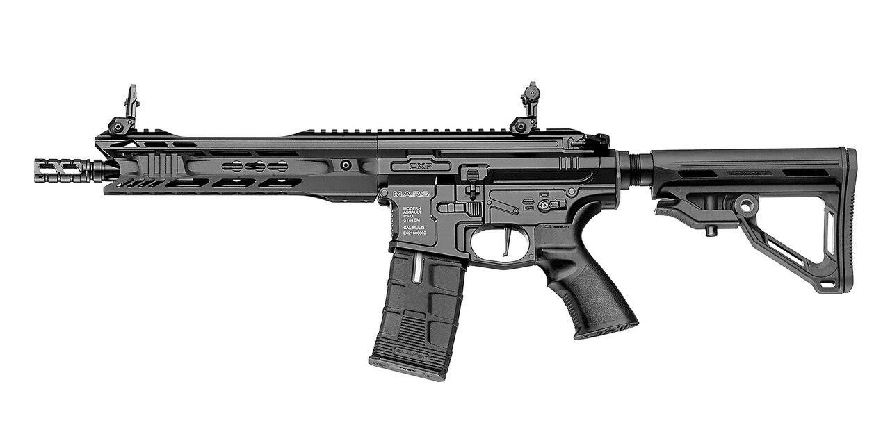 ICS ProLine CXP-MARS SBR SSS Electric Blowback AEG Airsoft Rifle, Black