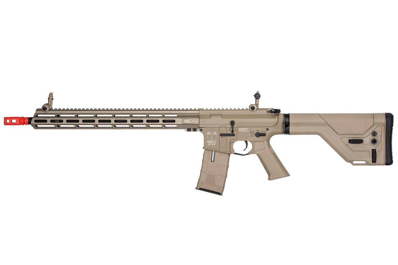 ICS ProLine CXP-MMR DMR Electric Blowback AEG Airsoft Rifle, Tan