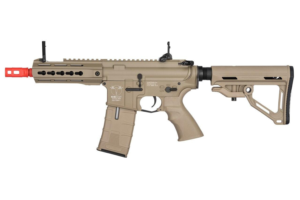 ICS ProLine CXP-UK1 Captain Electric Blowback AEG Airsoft Rifle, Tan