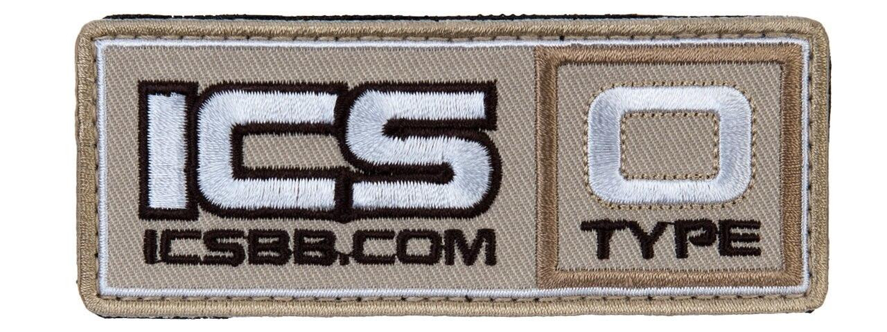 ICS Tan Blood Type Patch 1.5"x4" - Type O