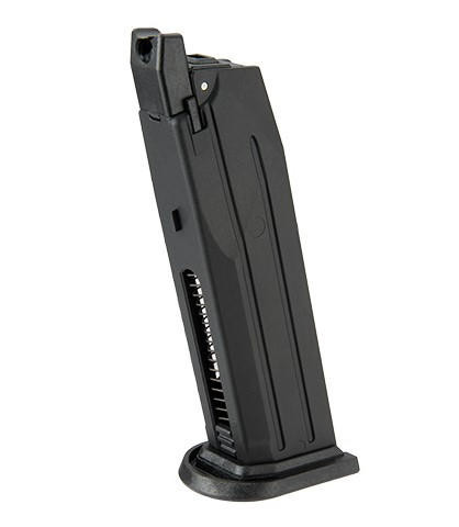 ICS XFG Gas Blowback 19 Round Magazine, Black