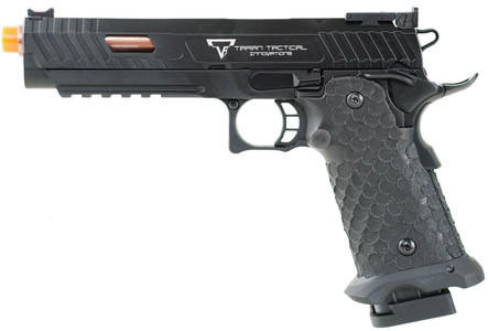 JAG / TTI Licensed JW3 2011 Combat Master Gas Blowback Airsoft Pistol, Black