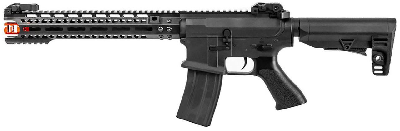 JG Golden Eagle 12" M4 M-LOK AEG Airsoft Rifle, Black