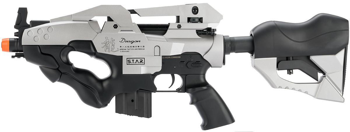 JG IKAZUCHI Type-0 Mid-Range Battle Airsoft AEG Rifle, Two-Tone