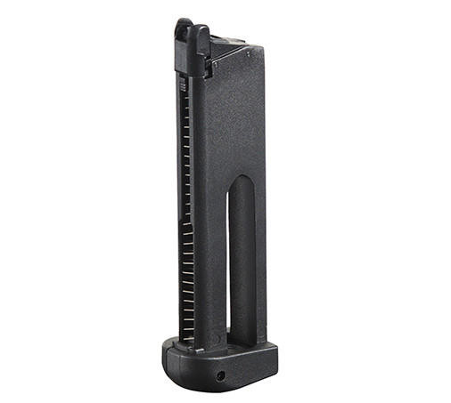 KJW 1911 CO2 25 Round Magazine, Black