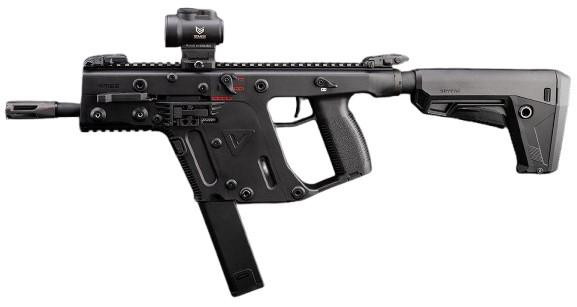 KRYTAC KRISS Licensed VECTOR Gen 2 Airsoft AEG SMG Rifle, Black