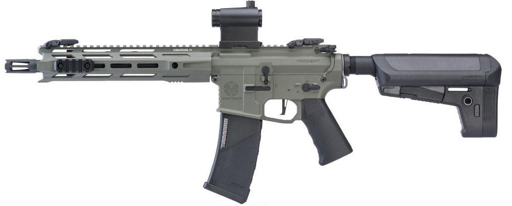 Krytac Full Metal Trident MKII-M CRB Airsoft AEG Rifle, Foliage Green