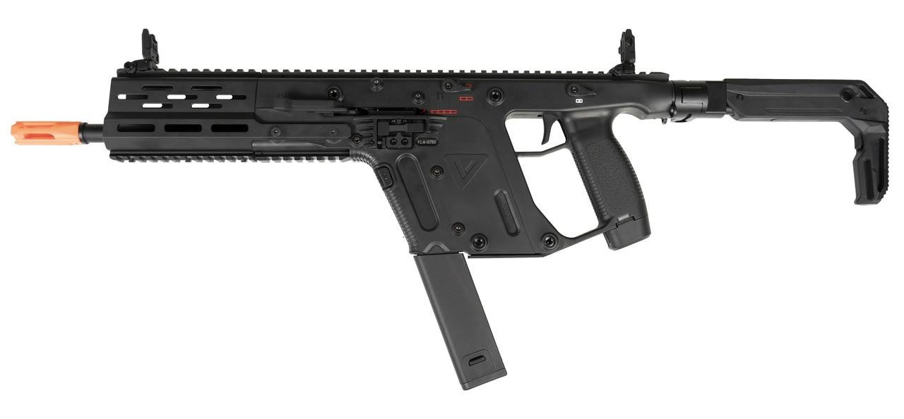 Krytac KRISS USA Licensed Kriss Vector Limited Edition Airsoft AEG Rifle, Black