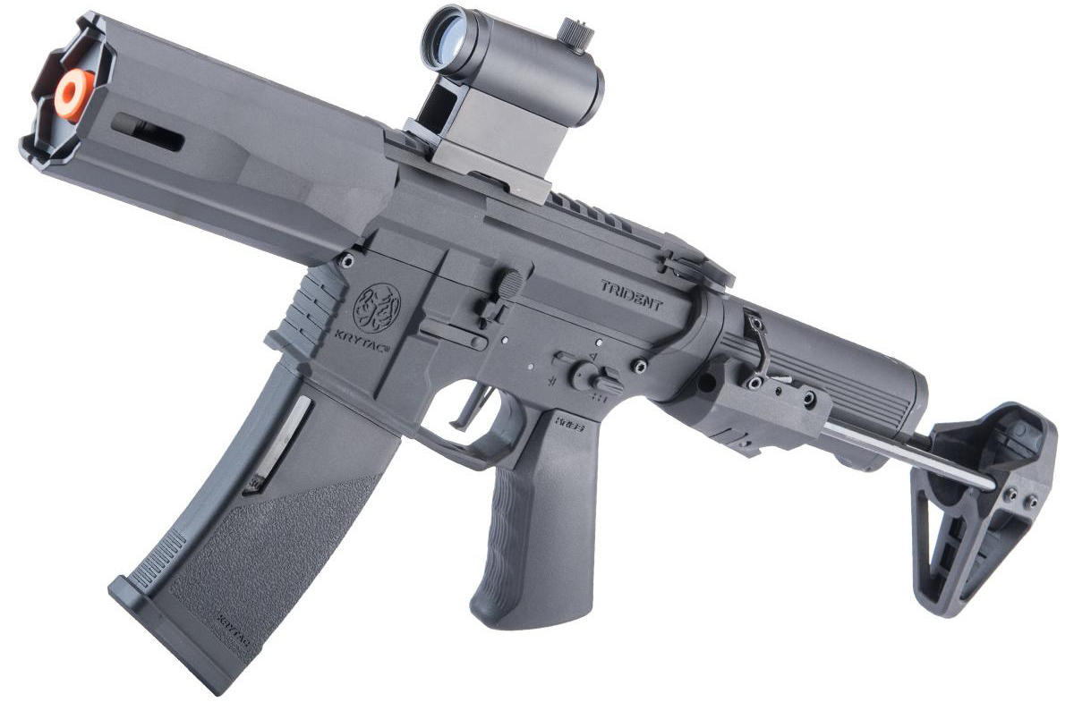 Krytac / Laylax Special Edition Trident MKII SDP Airsoft AEG Rifle, Black