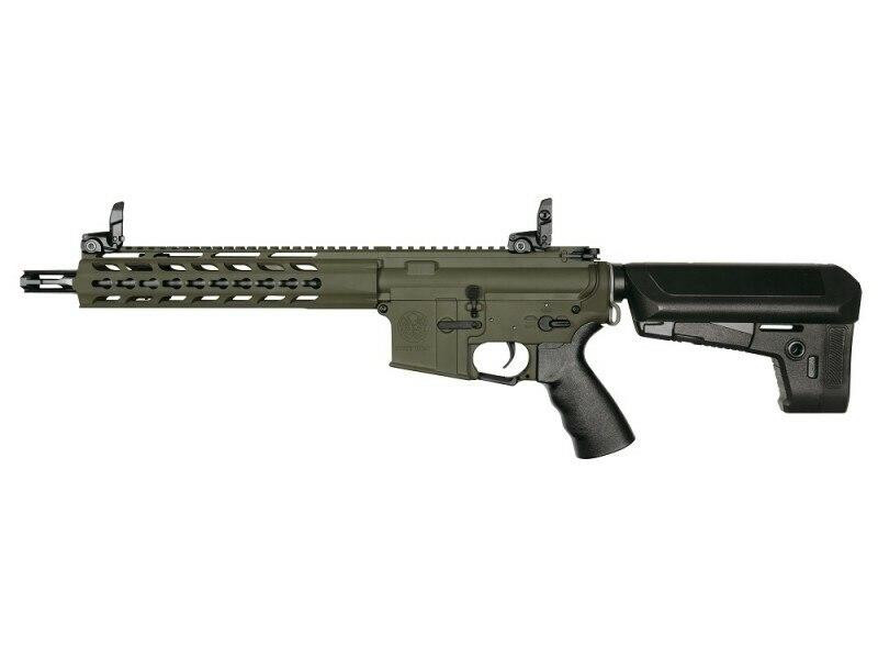 KRYTAC Trident CRB Full Metal AEG Airsoft Rifle, OD Cerakote