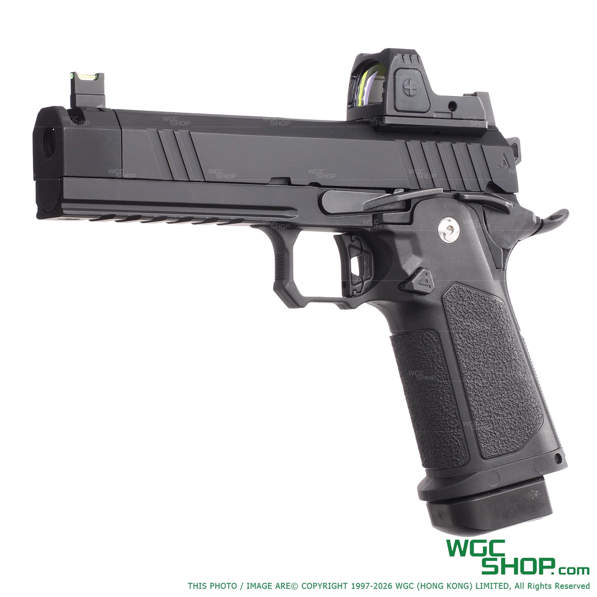 ARCTURUS Tempest 4.3" Hi-Capa GBB Airsoft Duty Grade Edition with ARS-1  Red Dot ( Optics Ready Slid