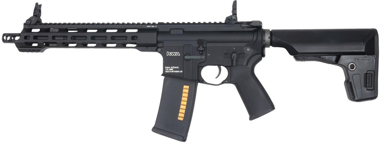 KWA AEG Recoil Ronin T10 Airsoft Rifle w/ ETU, Black