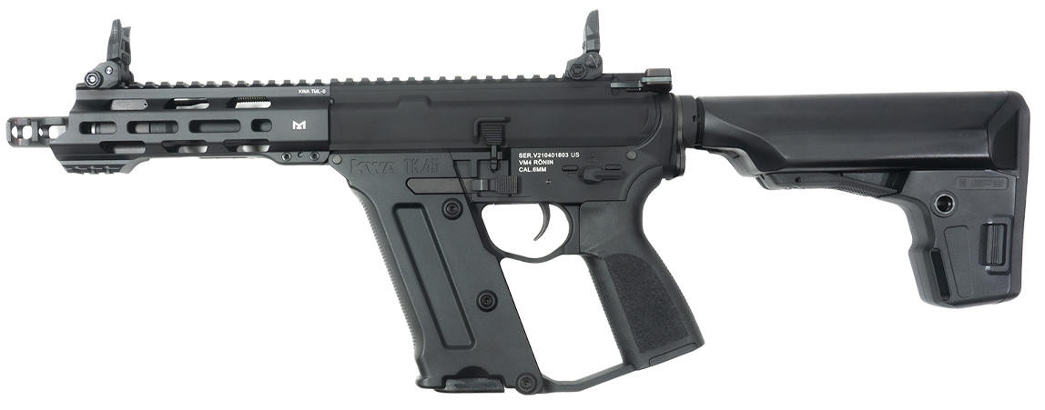 KWA Airsoft AEG2.5+ Ronin TK.45C2 Rifle, Black