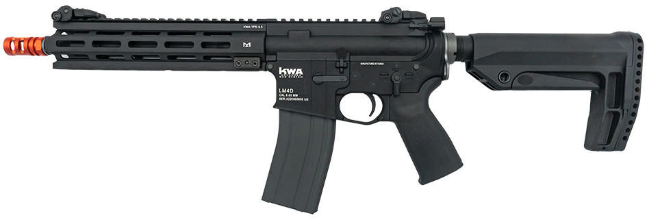KWA Airsoft LM4D M-LOK Gas Blowback Rifle, Black