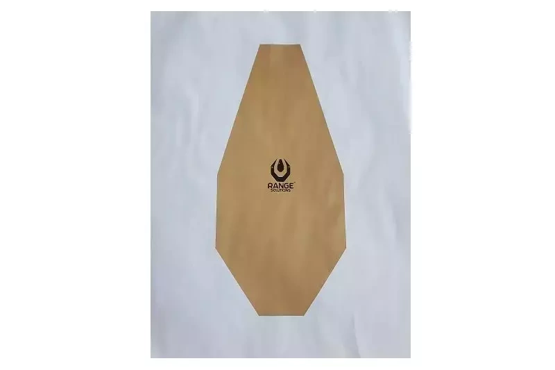 Alpha zone stickers - 50 pcs - brown
