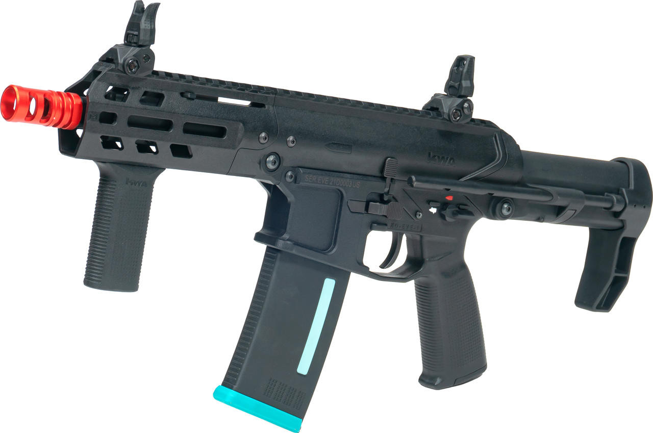 KWA Original AEG2.5+ EVE-4 Airsoft Rifle, Black