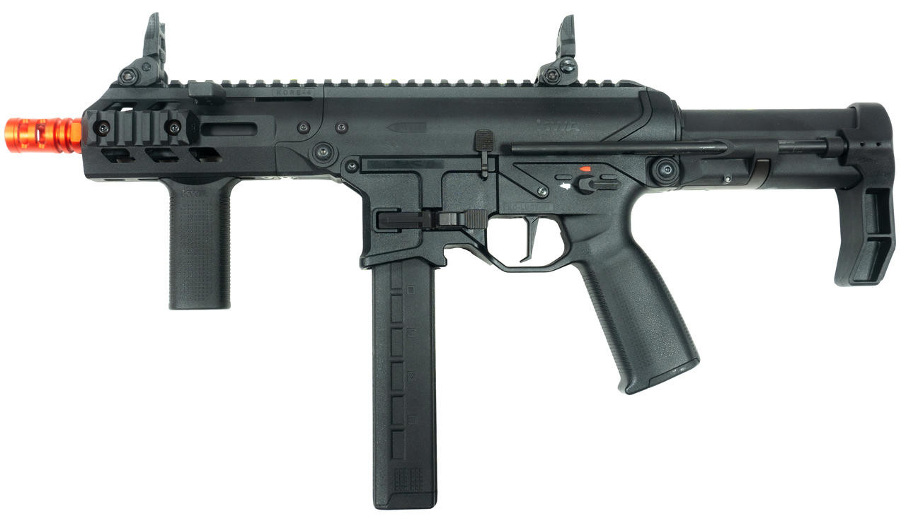 KWA Original AEG2.5+ LUCY-4 Airsoft Rifle, Black