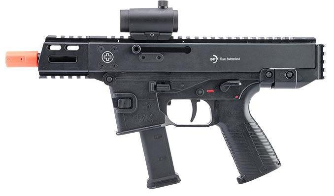 Lambda Defence B&T Licensed GHM9-G GBB Airsoft SMG, Black