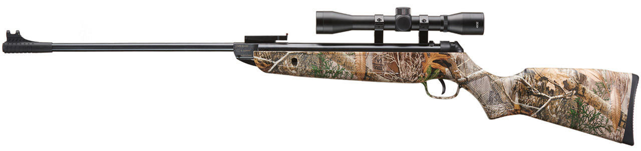 Lancer Air .22 Caliber Pellet Break Barrel Air Rifle w/ Scope, Real Tree Licensed Camo