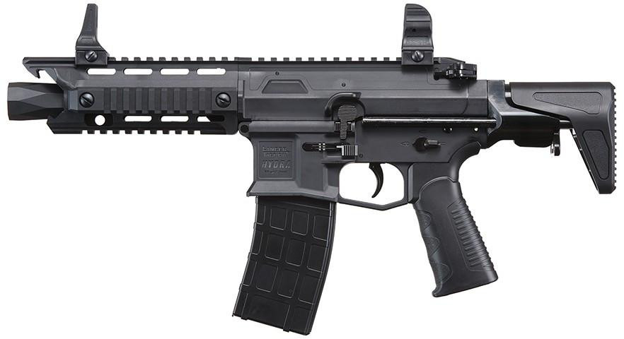 Lancer Air Hydra .177 Cal CO2 M4 Short Airgun, Black