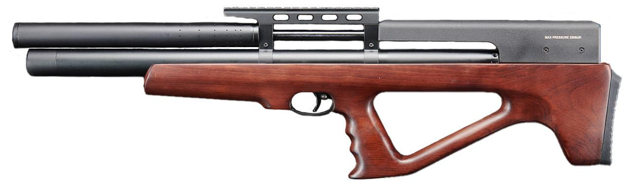 Lancer Air QL22 Bullpup PCP Airgun Rifle, Black/Wood