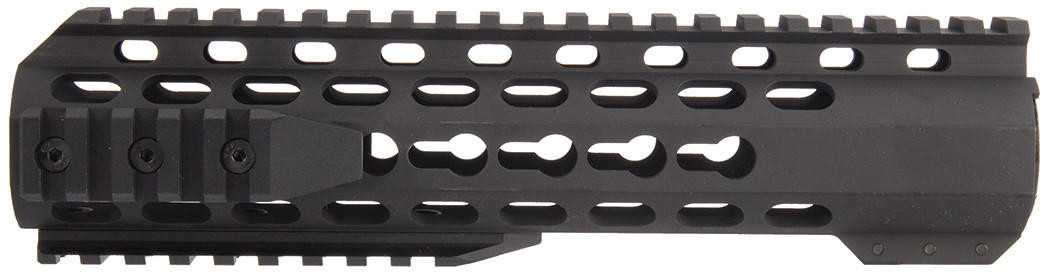 Lancer Tactical 10" Keymod Handguard for Airsoft M4/M16, Black