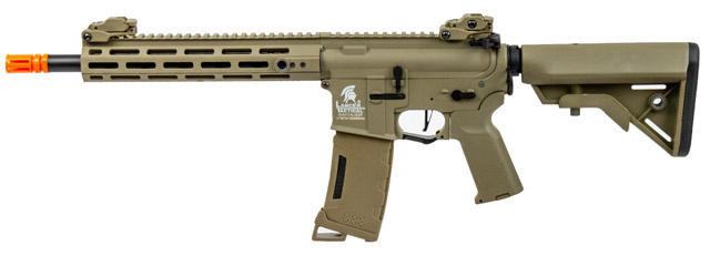 Lancer Tactical 10" M-LOK M4 AEG Airsoft Rifle, Gen 3, Tan