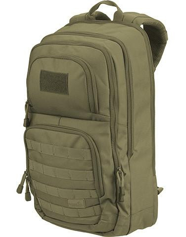 Lancer Tactical 1000D EDC Commuter MOLLE Backpack w/ Concealed Holder, OD Green
