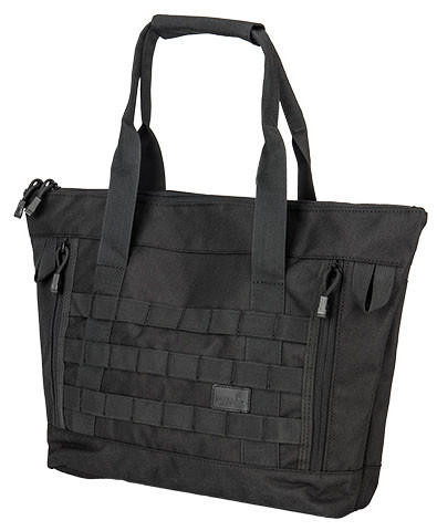Lancer Tactical 1000D Nylon Tactical Tote Bag, Black