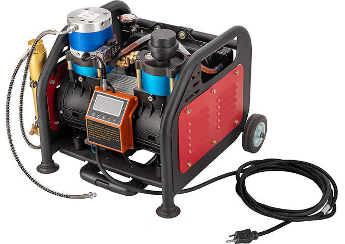 Lancer Tactical 110V Oil-Free PCP Air Compressor, 1500 Watt, 6000 PSI