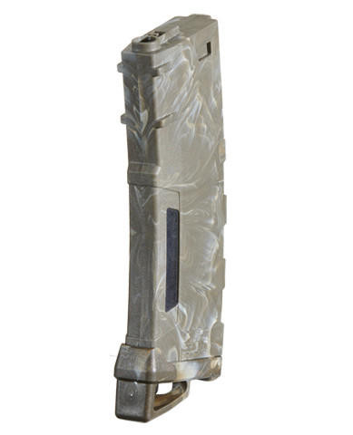 Lancer Tactical 130 Round M4/M16 High Speed Mid-Cap Magazine, Marble