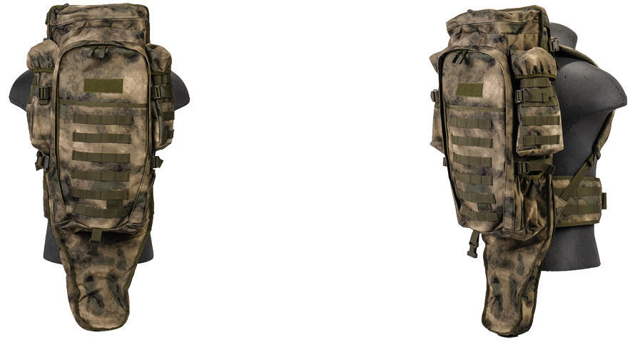 Lancer Tactical 600D Polyester Rifle Backpack, AT-FG