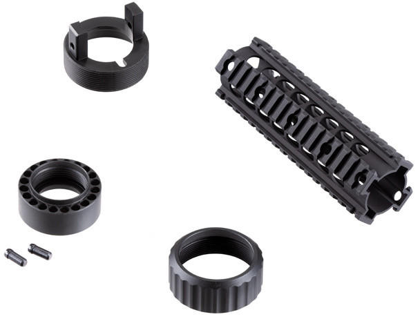 Lancer Tactical 7" Rail System for Airsoft M4/M16, Black