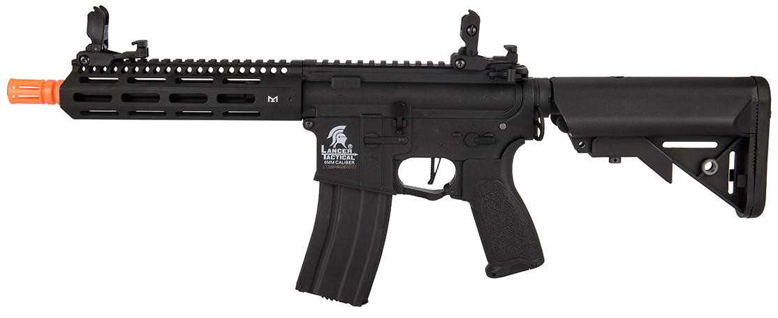 Lancer Tactical 8" Hybrid Gen 2 M4 Airsoft AEG, Black