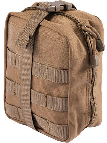 Lancer Tactical Airsoft Admin Pouch w/ Molle, Khaki