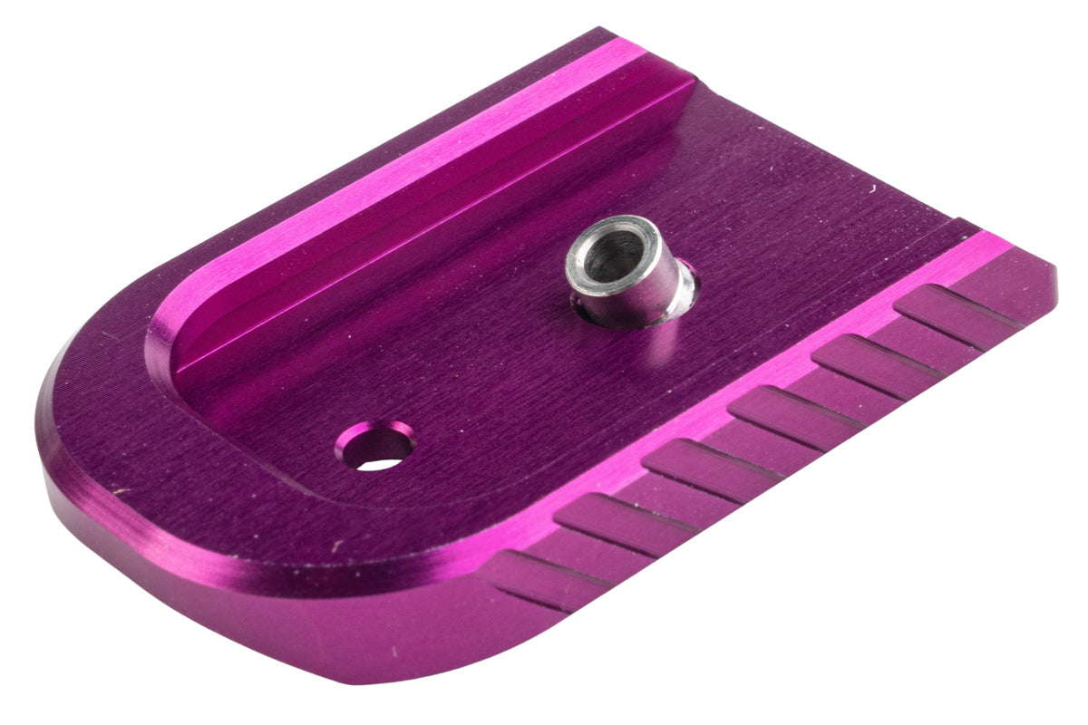 Revanchist Airsoft Aluminum Magazine Base For Tokyo Marui Model 17 V2 Airsoft Magazine (Type A/ Purp