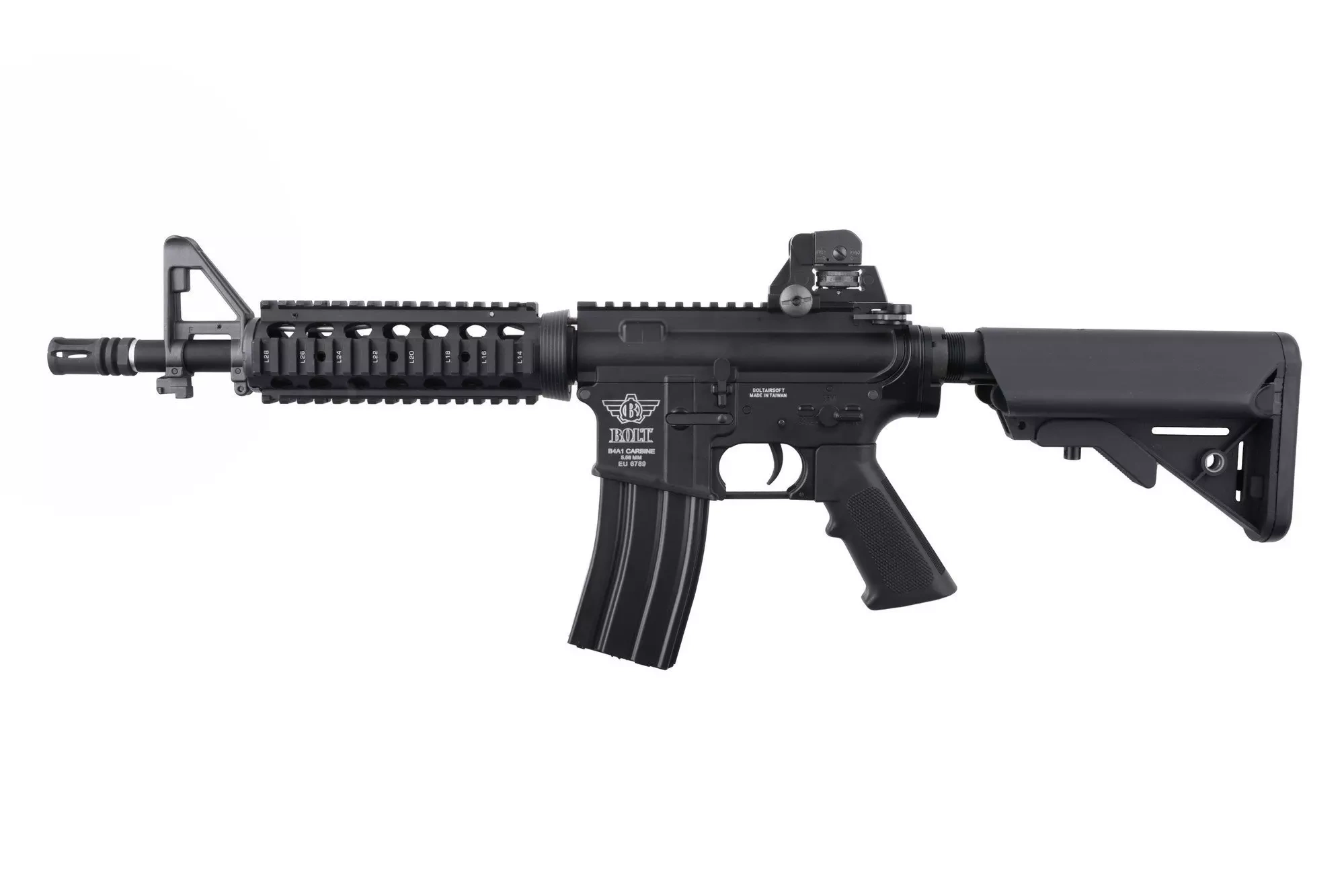 B4 SOPMOD SHORT (B.R.S.S.) Carbine Replica - Black