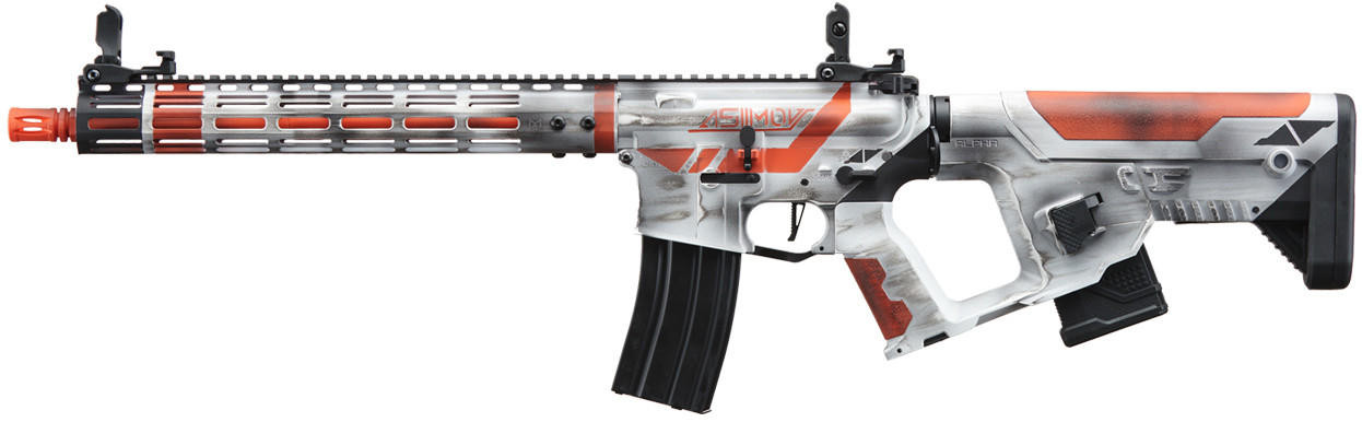 Lancer Tactical Archon 14" M-LOK Proline Series M4 Airsoft Rifle w/ Alpha Stock, Asiimov